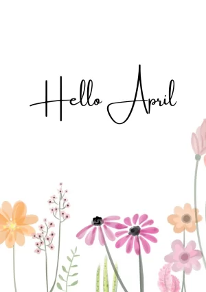 April Wallpaper