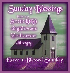 HD Happy Blessed Sunday Wallpaper