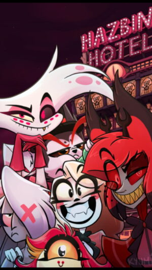 Hazbin Hotel Background