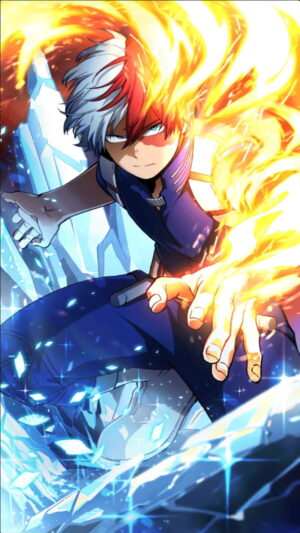 4K Shoto Todoroki Wallpaper 