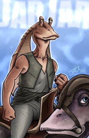 4K Jar Jar Binks Wallpaper 