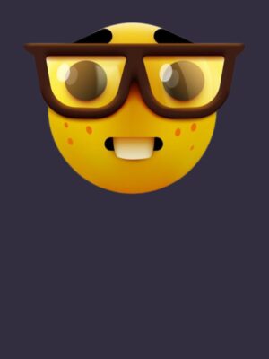 Nerd Emoji Wallpaper 