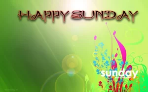 Desktop Sunday Blessing Wallpaper