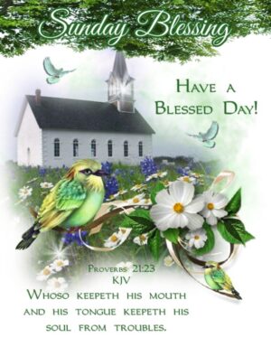 Sunday Blessing Background