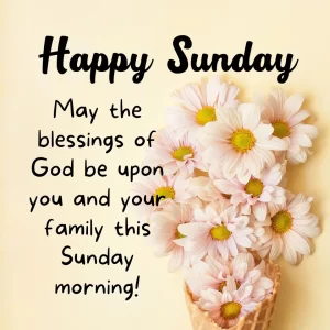 Sunday Blessing Wallpaper
