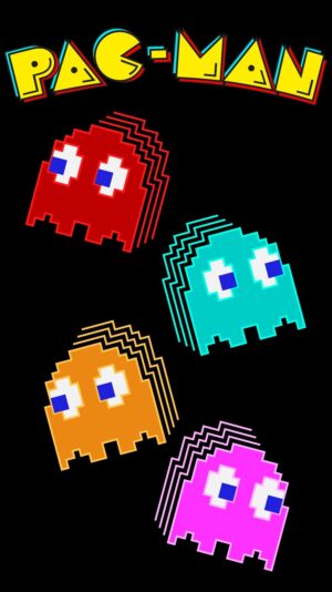 4K Pac-Man Wallpaper 