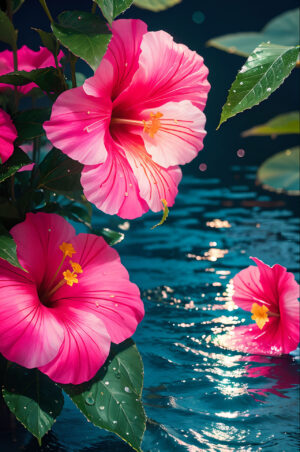 4K Hibiscus Flower Wallpaper