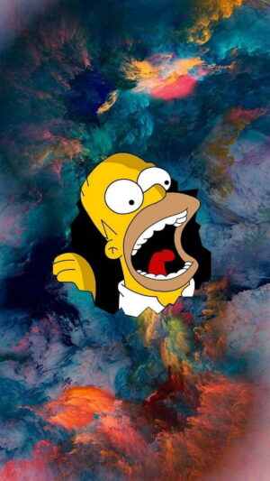4K Homer Simpson Wallpaper 