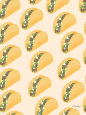 4K Taco Tuesday Wallpaper 