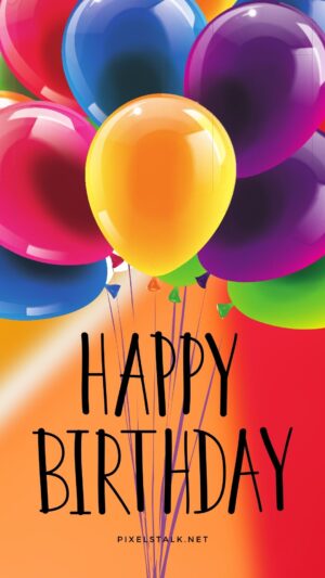 4K Happy Birthday Wallpaper