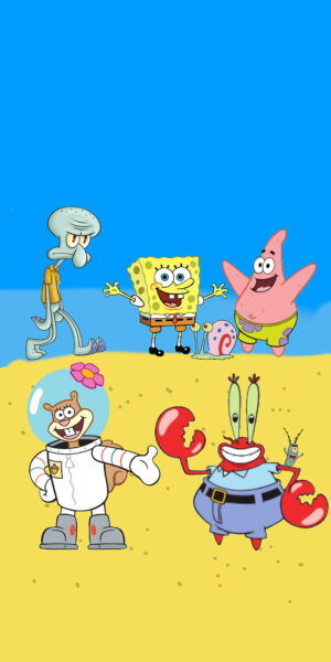 4K SpongeBob SquarePants Wallpaper