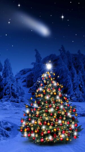 Christmas Tree Background 
