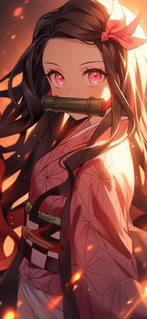 4K Nezuko Kamado Wallpaper