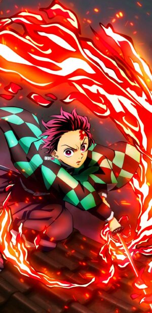 4K Tanjiro Kamado Wallpaper 
