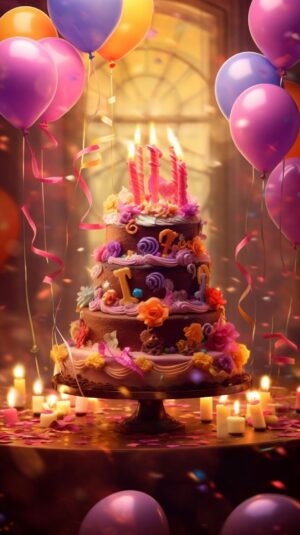 4K Happy Birthday Wallpaper