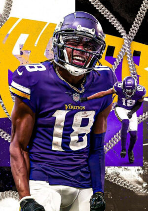4K Justin Jefferson Wallpaper