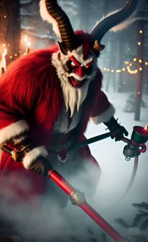 4K Krampus Wallpaper
