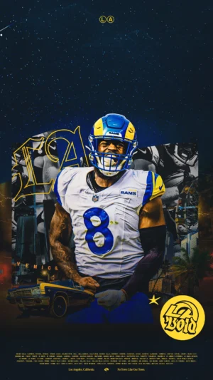 4K Los Angeles Rams Wallpaper