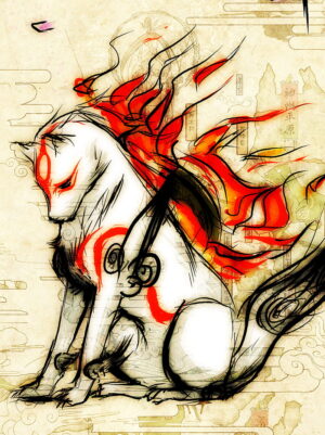 4K Ōkami Wallpaper