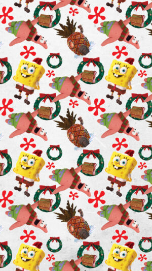 HD SpongeBob Christmas Wallpaper