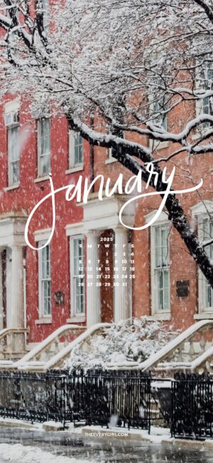 HD January Wallpaper 