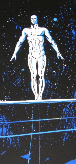 Silver Surfer Background