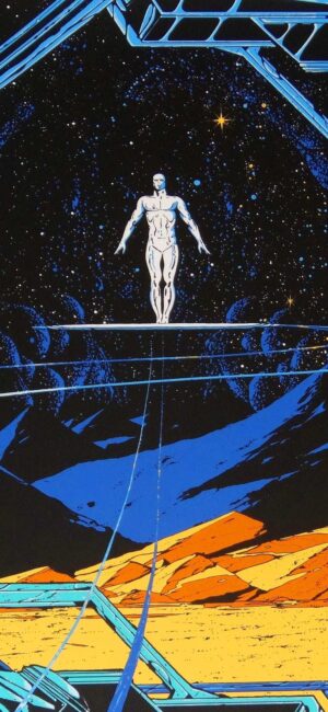 4K Silver Surfer Wallpaper
