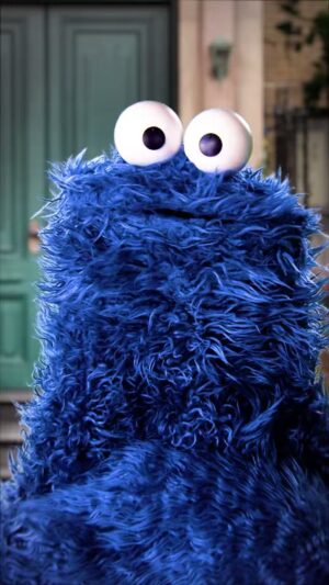 4K Cookie Monster Wallpaper