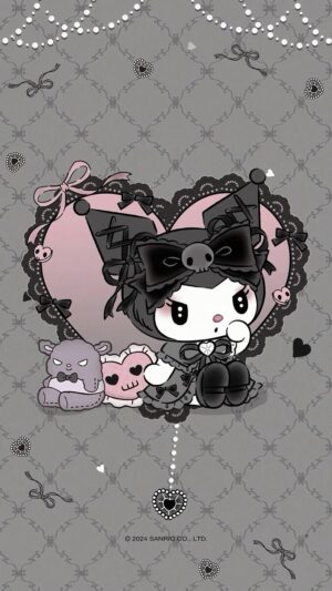 4K Kuromi Wallpaper