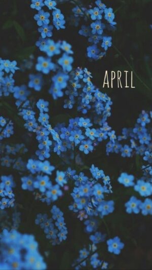 April Background