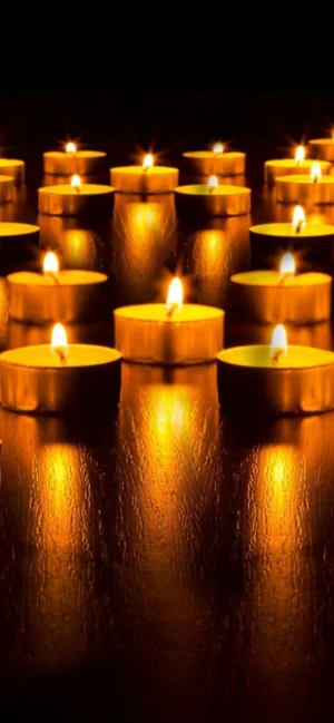 4K Candle Wallpaper