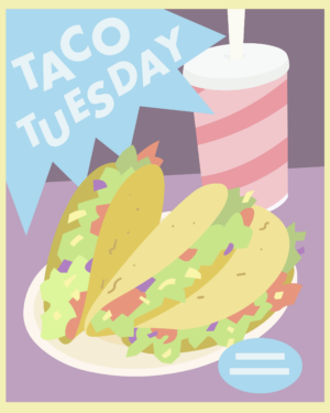 4K Taco Tuesday Wallpaper