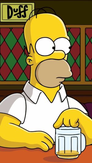 4K Homer Simpson Wallpaper
