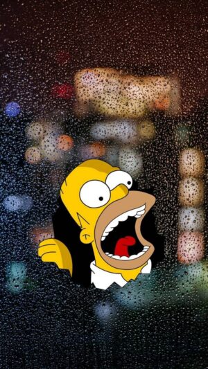 4K Homer Simpson Wallpaper