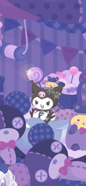 4K Kuromi Wallpaper