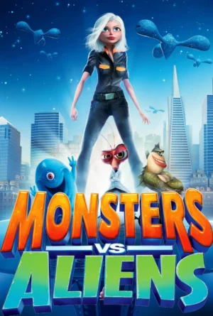 4K Monsters Vs. Aliens Wallpaper