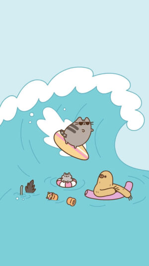 Pusheen Background