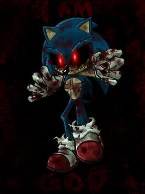 4K Sonic Freaky Wallpaper