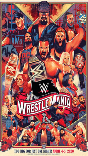 4K WWE Wallpaper