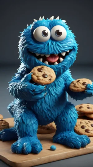 Cookie Monster Wallpaper
