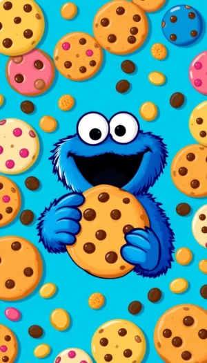 Cookie Monster Background