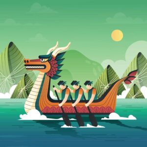 Dragon Boat Festival Background
