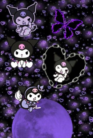 4K Kuromi Wallpaper