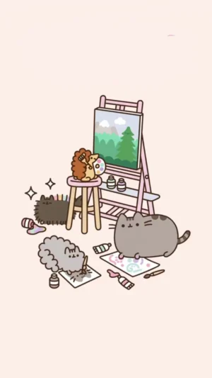 4K Pusheen Wallpaper 