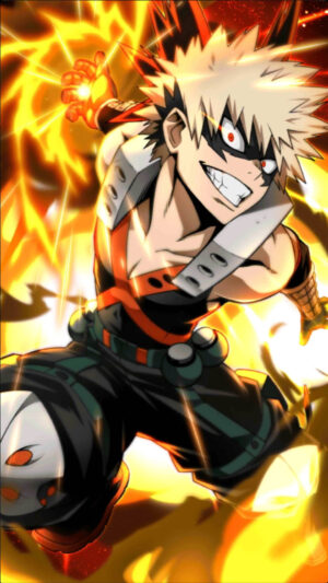 HD Katsuki Bakugo Wallpaper