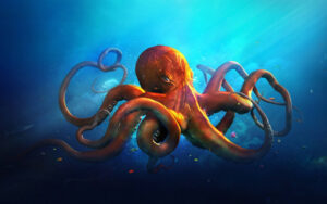 Desktop Octopus Wallpaper