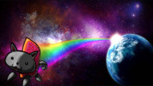 Desktop Nyan Cat Wallpaper