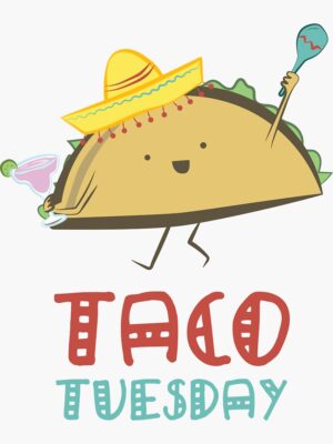 4K Taco Tuesday Wallpaper