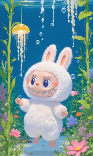 Labubu Background