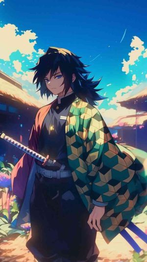 4K Giyu Tomioka Wallpaper